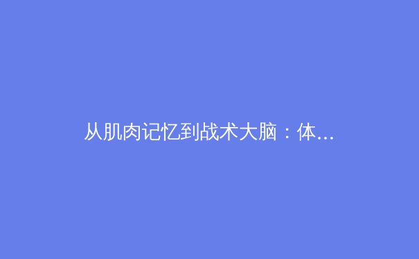 从肌肉记忆到战术大脑：体育科学如何重塑现代运动员的竞技边界 - 3